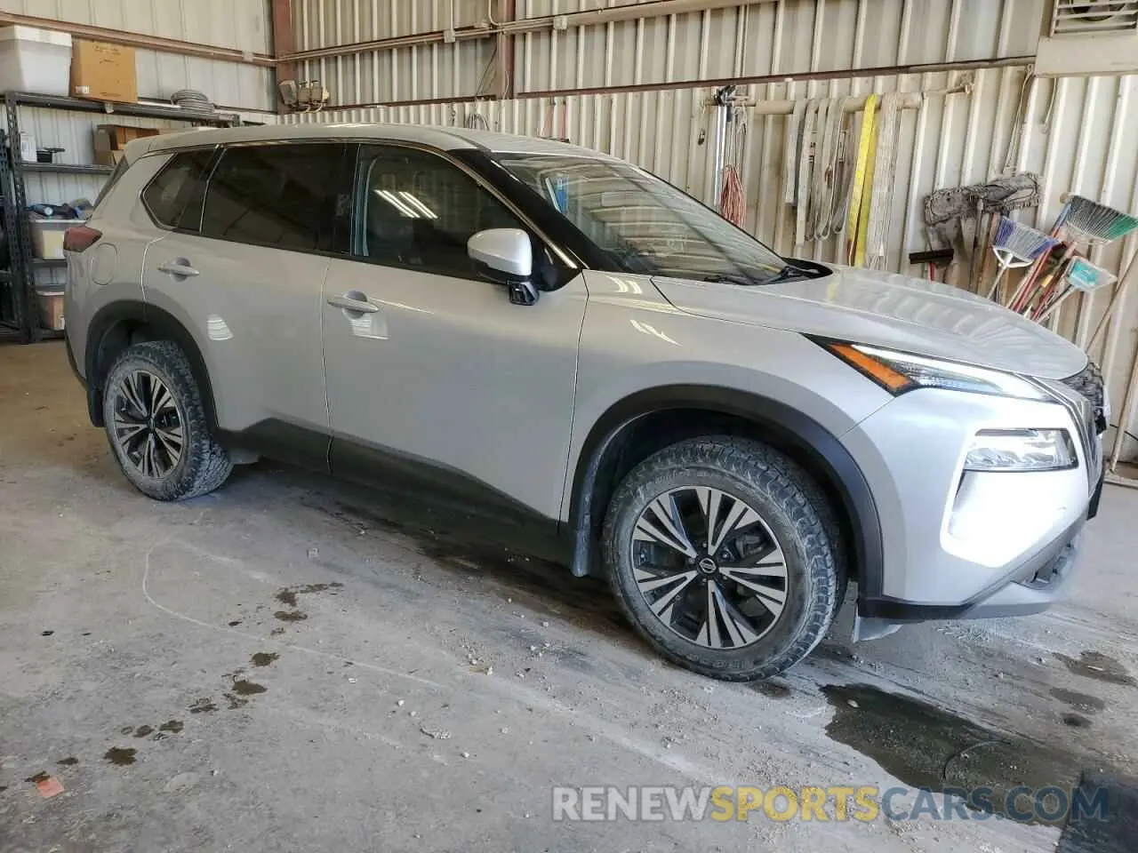 4 Photograph of a damaged car JN8AT3BA6MW000207 NISSAN ROGUE 2021