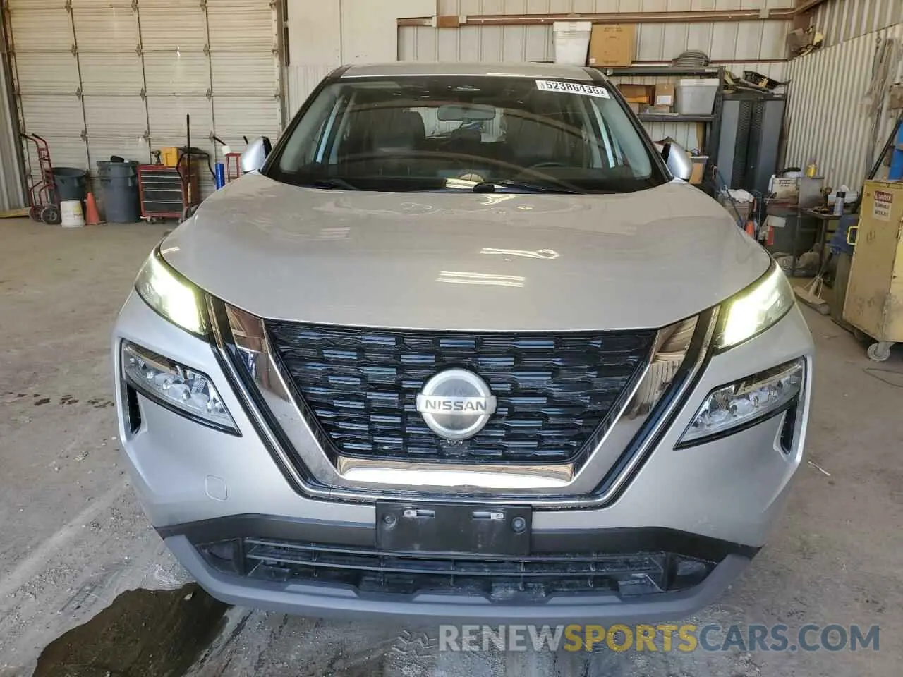 5 Photograph of a damaged car JN8AT3BA6MW000207 NISSAN ROGUE 2021