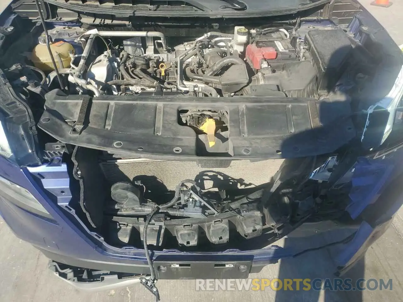 12 Photograph of a damaged car JN8AT3BA6MW001793 NISSAN ROGUE 2021