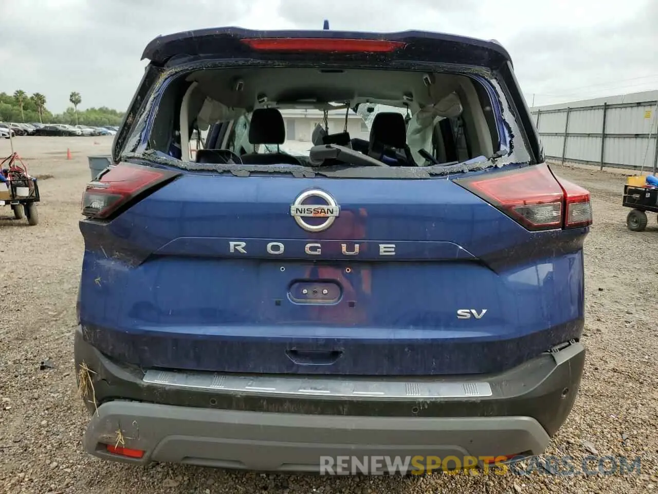 6 Photograph of a damaged car JN8AT3BA6MW010168 NISSAN ROGUE 2021