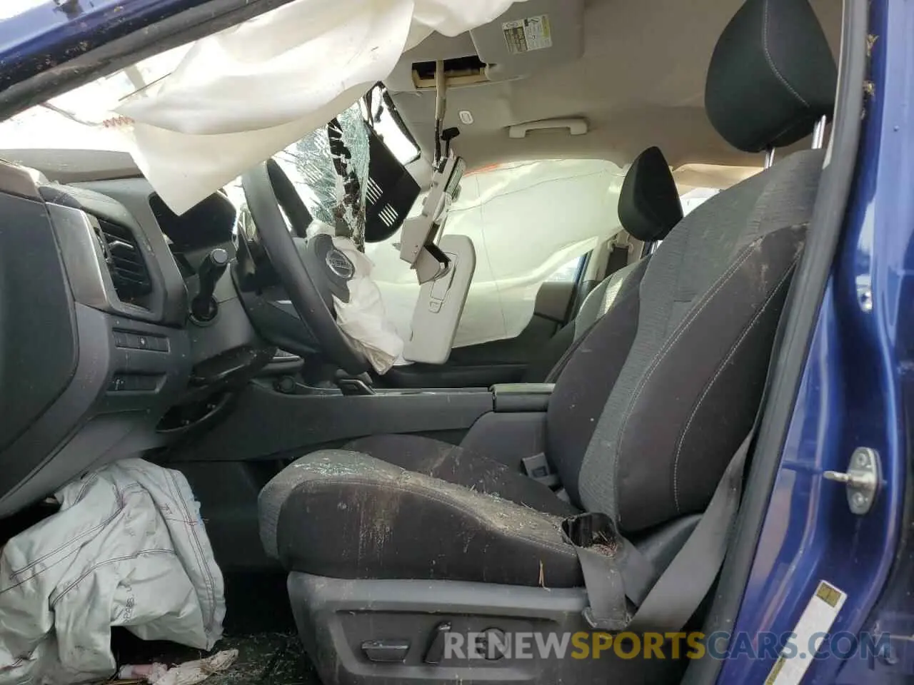 7 Photograph of a damaged car JN8AT3BA6MW010168 NISSAN ROGUE 2021