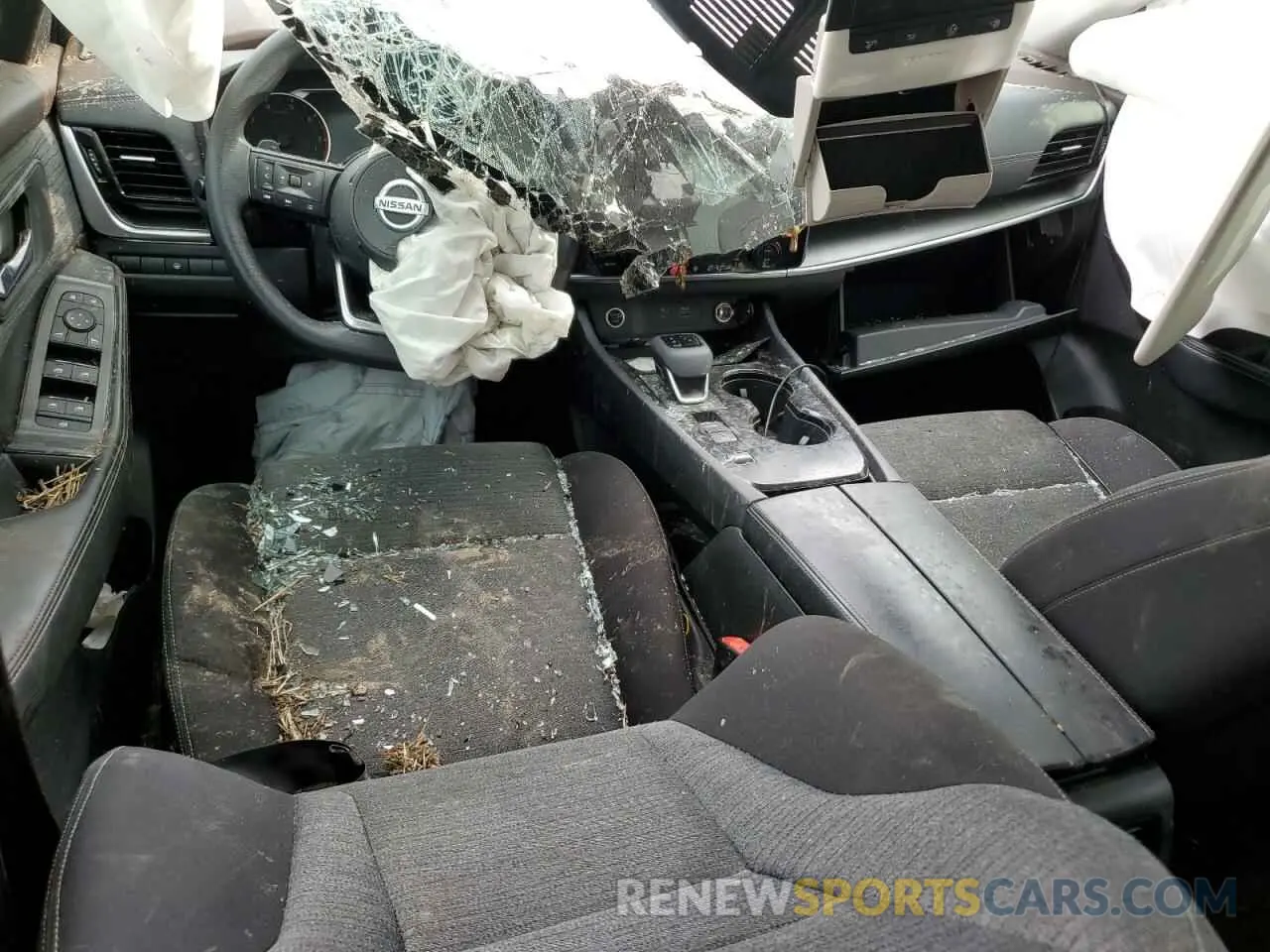8 Photograph of a damaged car JN8AT3BA6MW010168 NISSAN ROGUE 2021