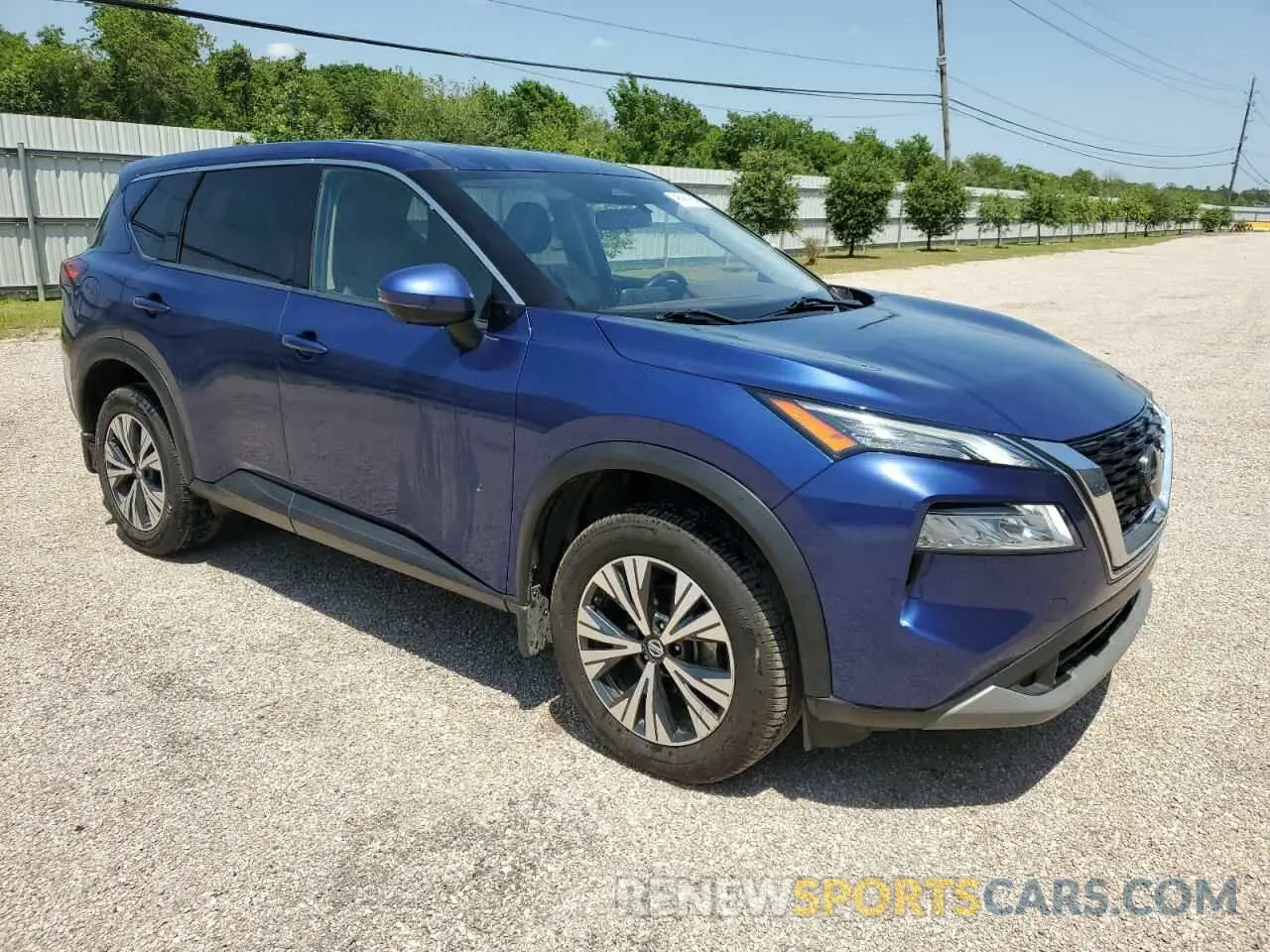4 Photograph of a damaged car JN8AT3BA6MW011806 NISSAN ROGUE 2021