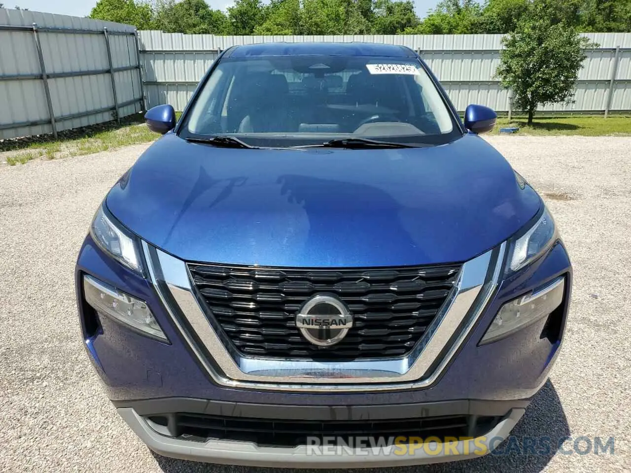 5 Photograph of a damaged car JN8AT3BA6MW011806 NISSAN ROGUE 2021