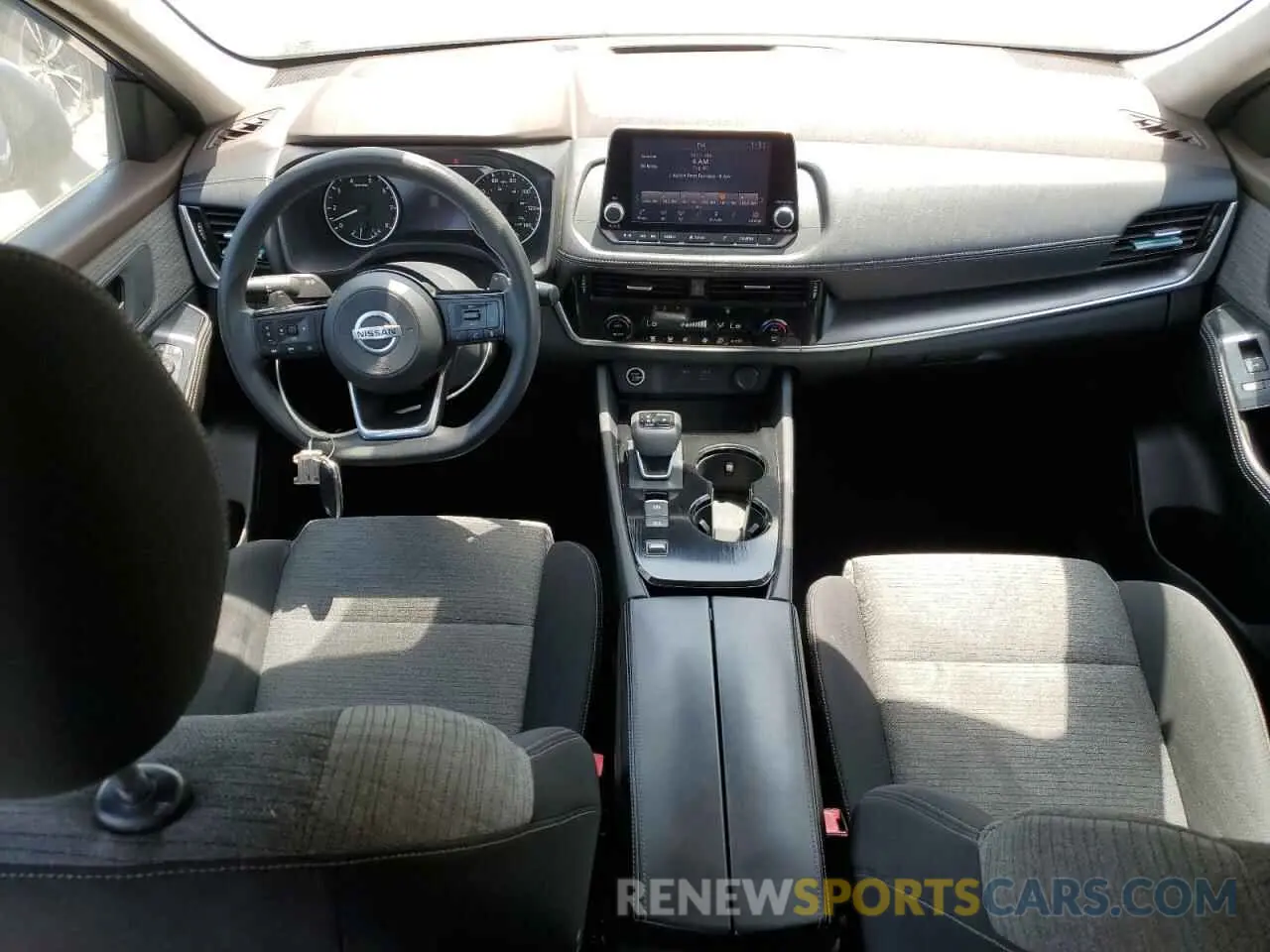 8 Photograph of a damaged car JN8AT3BA6MW011806 NISSAN ROGUE 2021