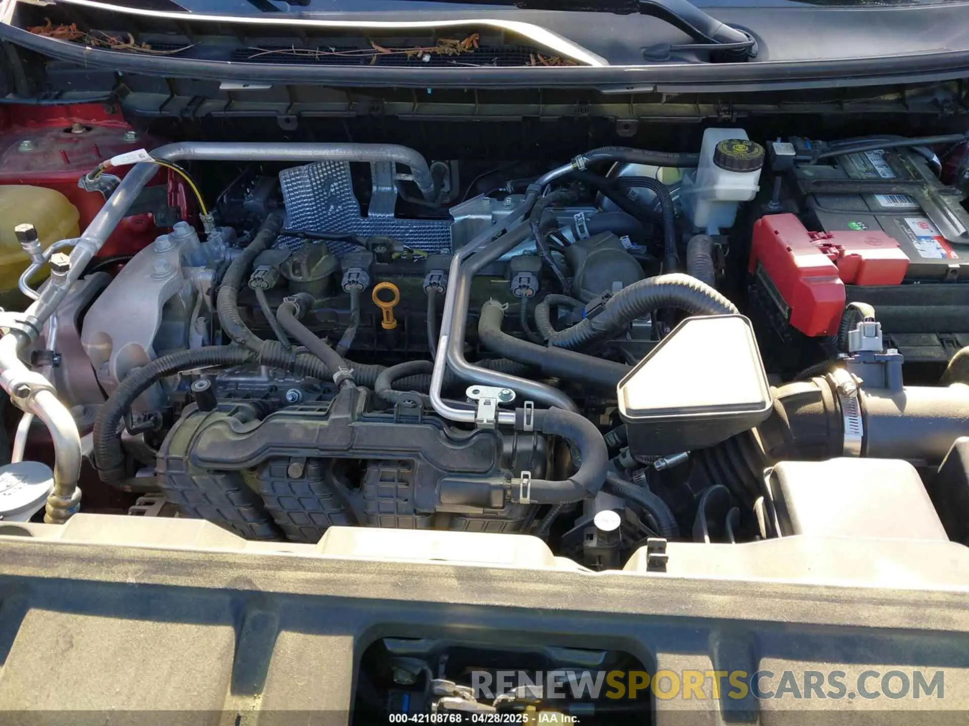 10 Photograph of a damaged car JN8AT3BA7MW008431 NISSAN ROGUE 2021
