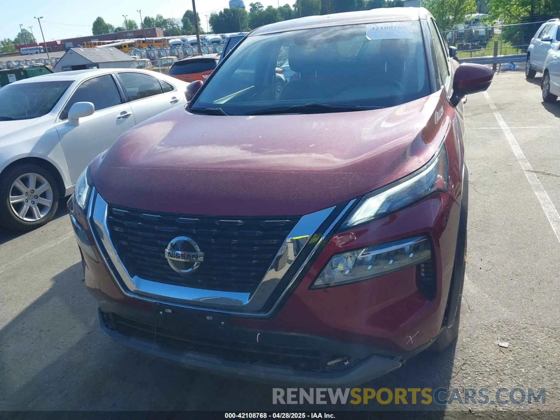 12 Photograph of a damaged car JN8AT3BA7MW008431 NISSAN ROGUE 2021