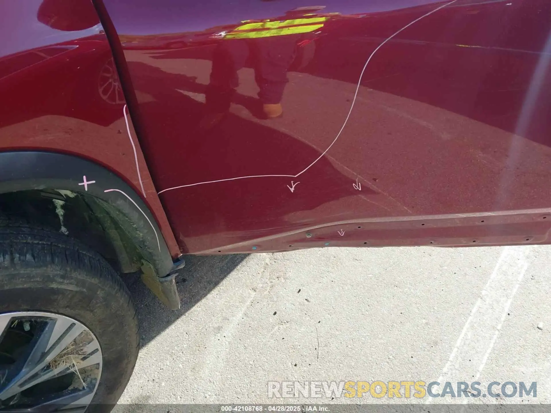 6 Photograph of a damaged car JN8AT3BA7MW008431 NISSAN ROGUE 2021
