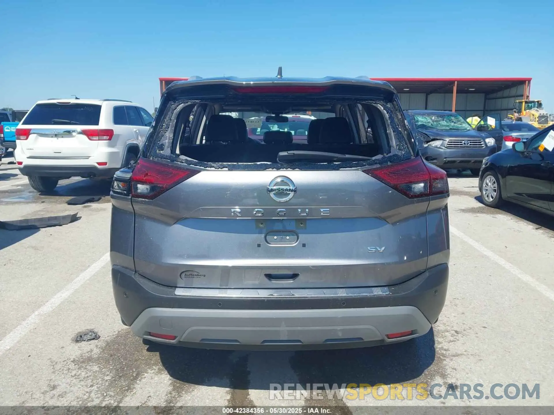 16 Photograph of a damaged car JN8AT3BA7MW016707 NISSAN ROGUE 2021