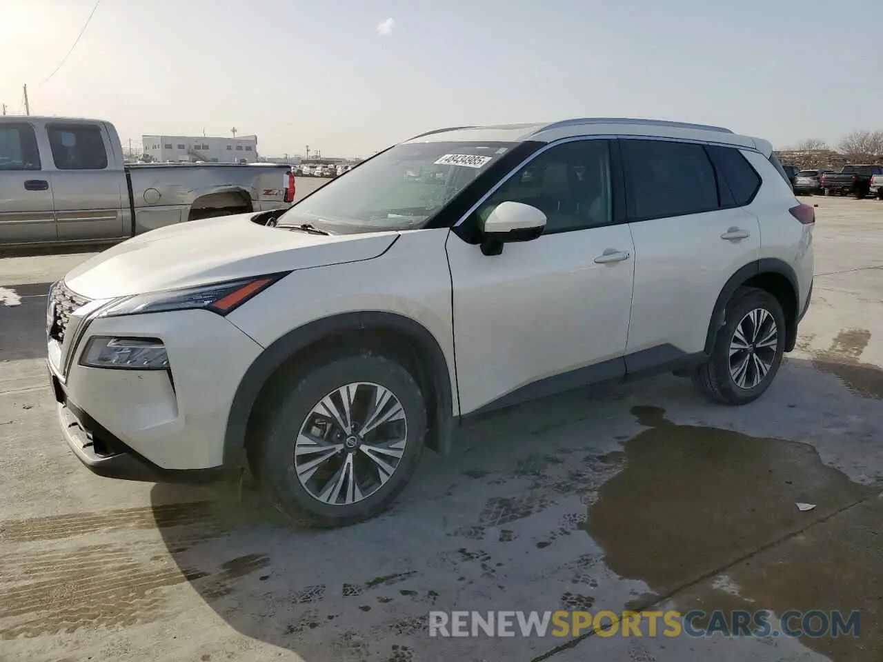 1 Photograph of a damaged car JN8AT3BA7MW021387 NISSAN ROGUE 2021