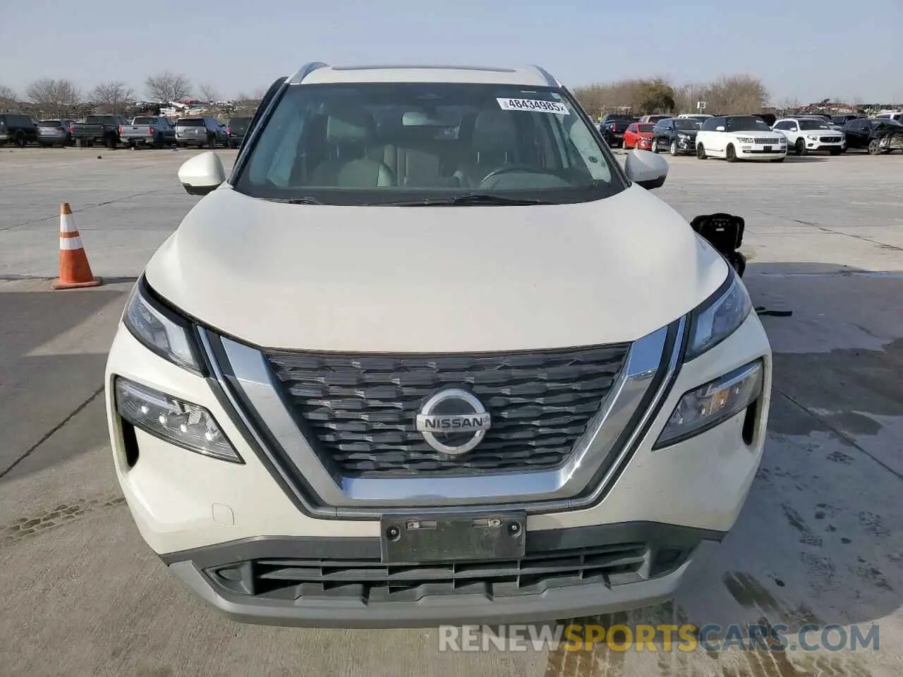 5 Photograph of a damaged car JN8AT3BA7MW021387 NISSAN ROGUE 2021