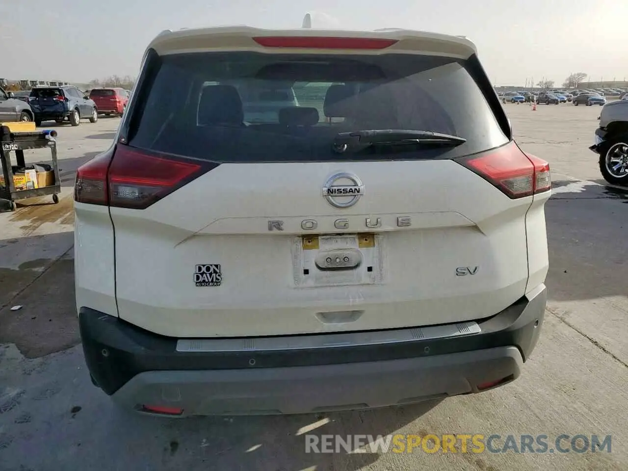 6 Photograph of a damaged car JN8AT3BA7MW021387 NISSAN ROGUE 2021