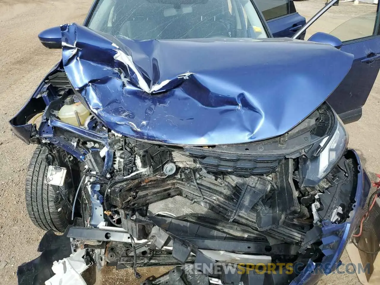 12 Photograph of a damaged car JN8AT3BA8MW007546 NISSAN ROGUE 2021