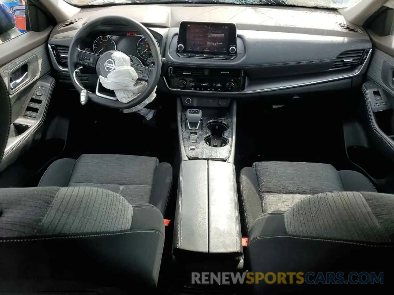 8 Photograph of a damaged car JN8AT3BA8MW007546 NISSAN ROGUE 2021