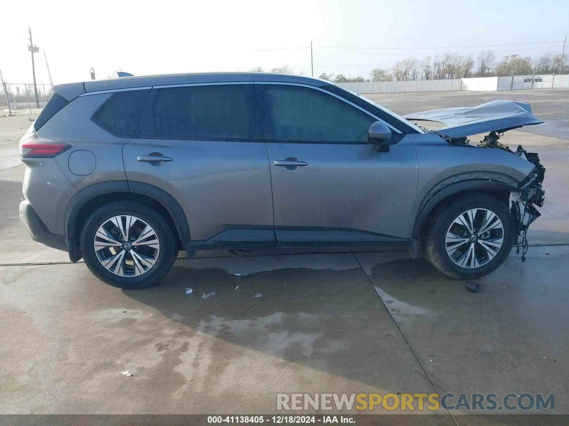 12 Photograph of a damaged car JN8AT3BA8MW022225 NISSAN ROGUE 2021