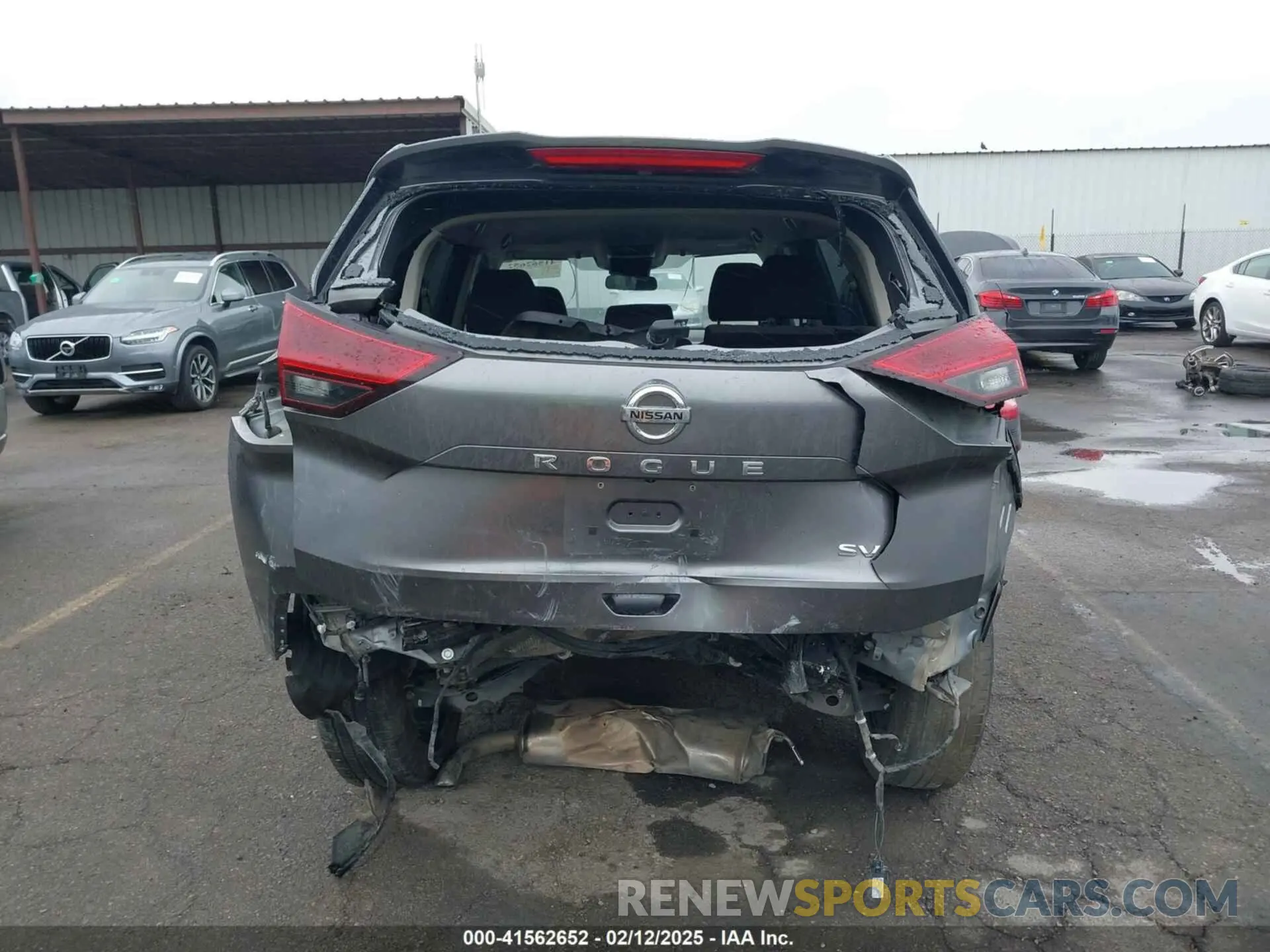 16 Photograph of a damaged car JN8AT3BA8MW025576 NISSAN ROGUE 2021