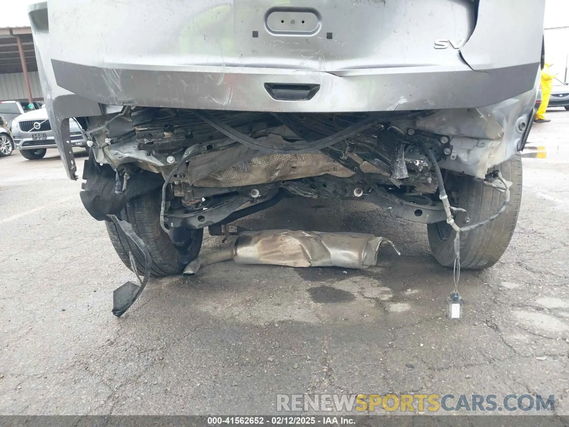 6 Photograph of a damaged car JN8AT3BA8MW025576 NISSAN ROGUE 2021