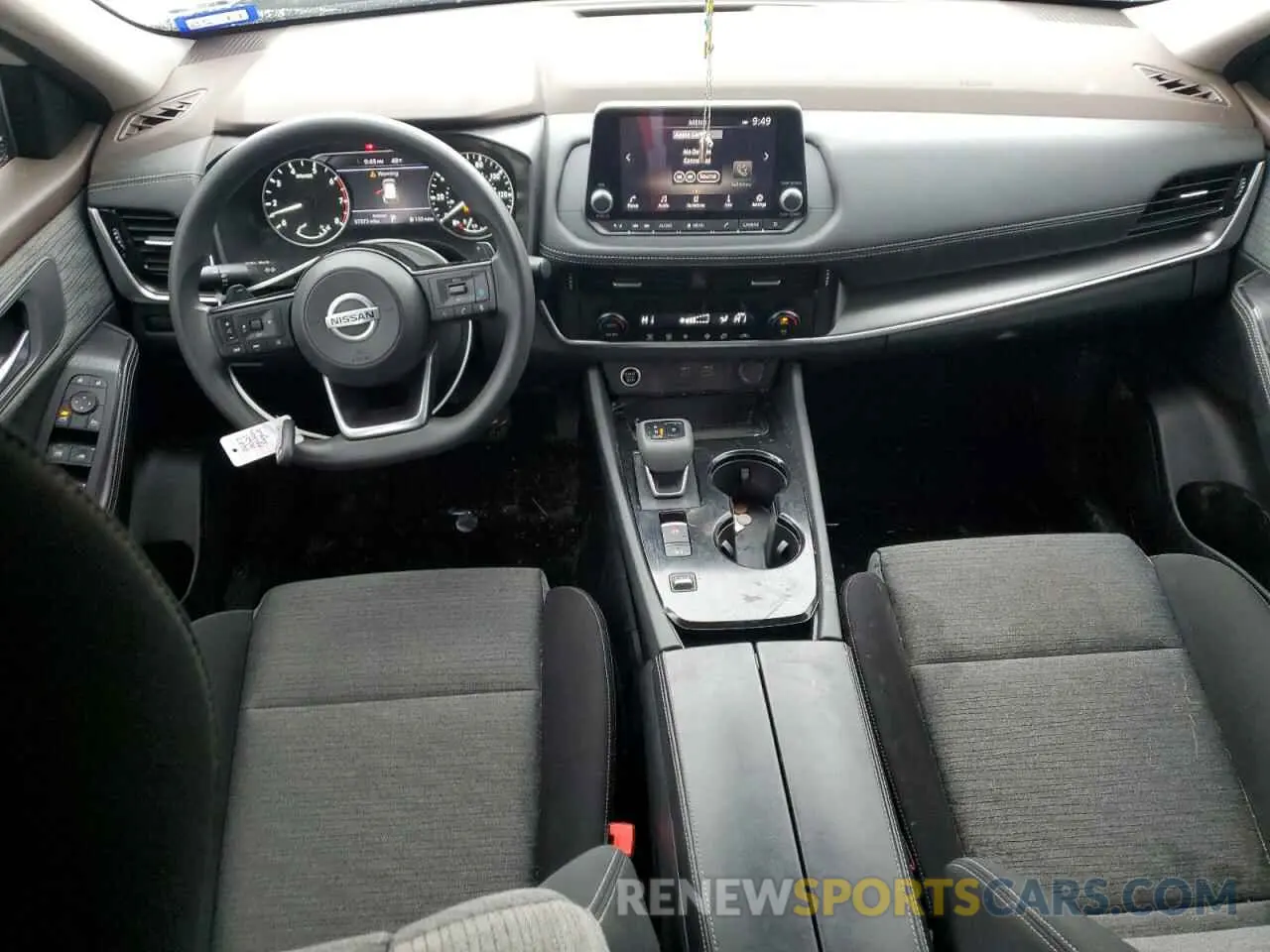 8 Photograph of a damaged car JN8AT3BA9MW013338 NISSAN ROGUE 2021