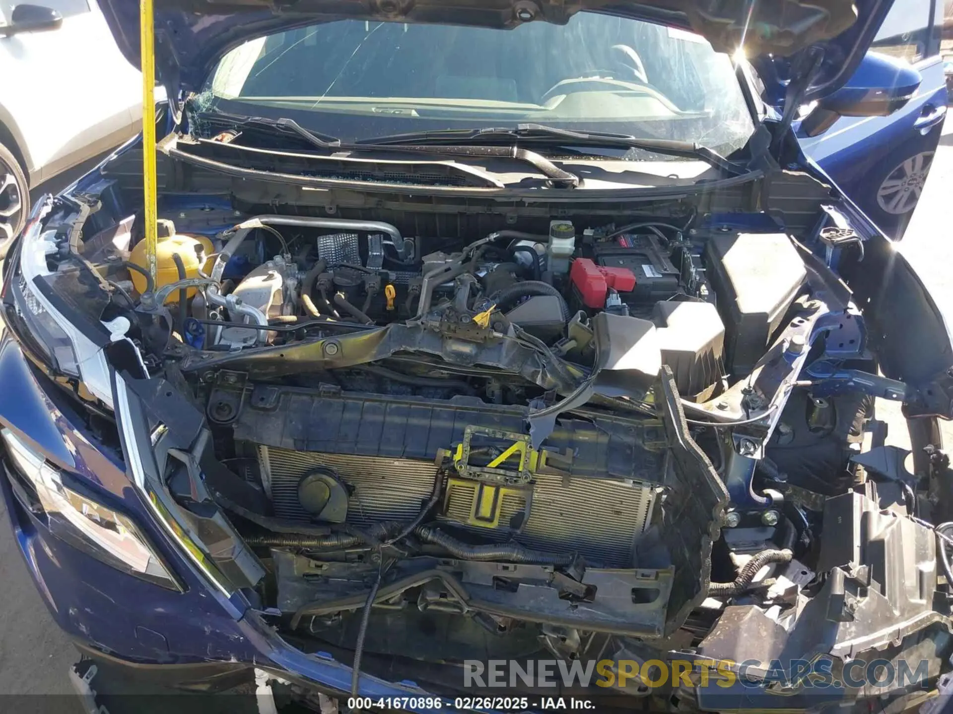 10 Photograph of a damaged car JN8AT3BAXMW007760 NISSAN ROGUE 2021