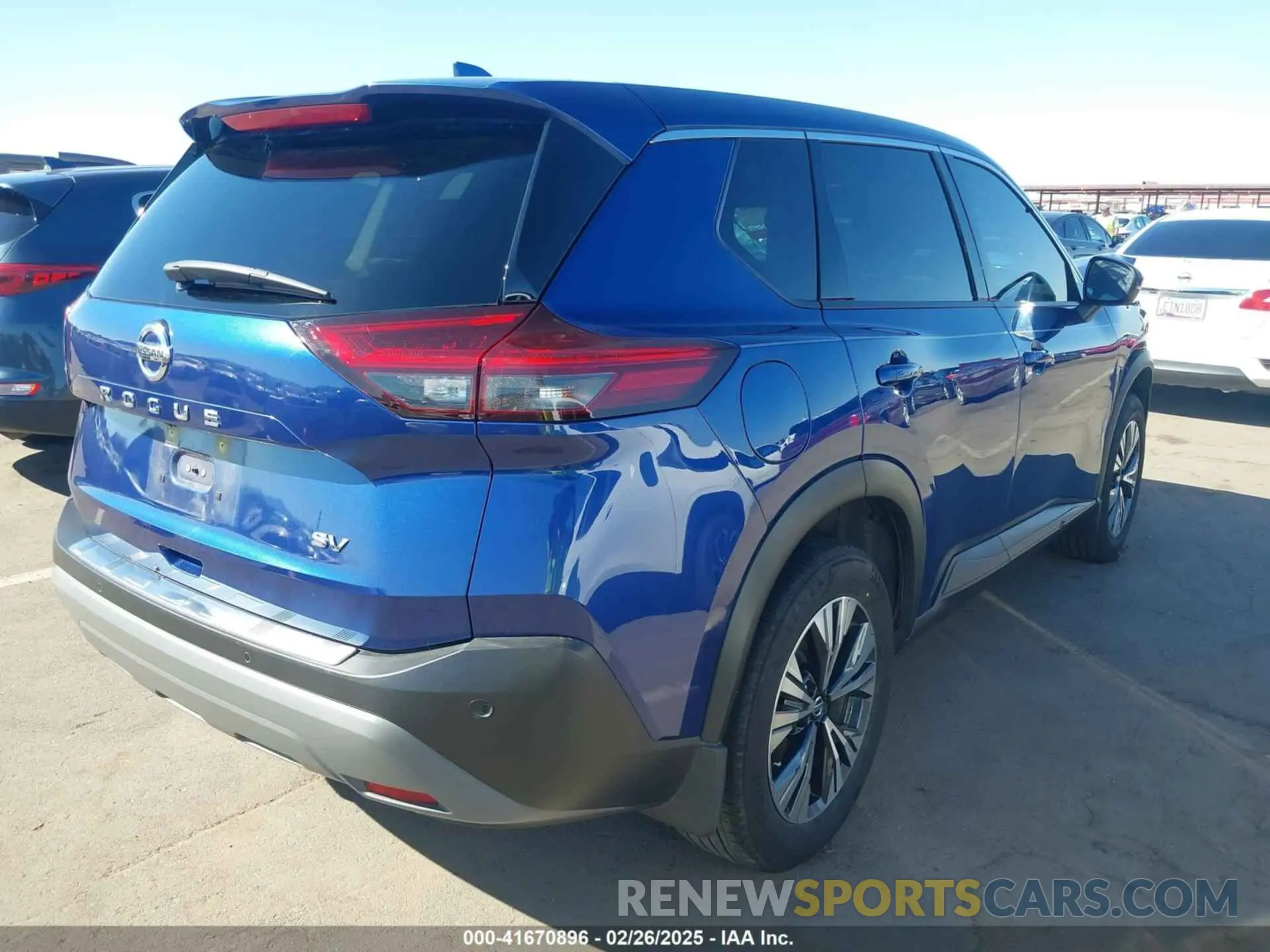 4 Photograph of a damaged car JN8AT3BAXMW007760 NISSAN ROGUE 2021