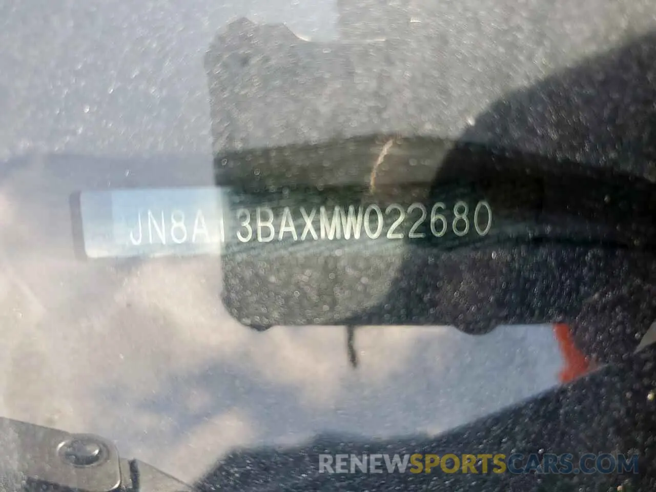 13 Photograph of a damaged car JN8AT3BAXMW022680 NISSAN ROGUE 2021