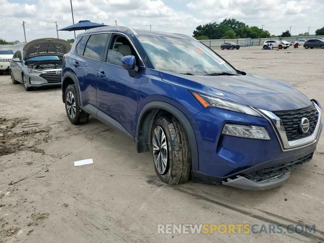 4 Photograph of a damaged car JN8AT3BAXMW022680 NISSAN ROGUE 2021