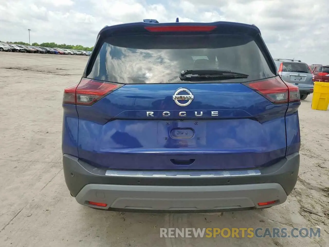 6 Photograph of a damaged car JN8AT3BAXMW022680 NISSAN ROGUE 2021