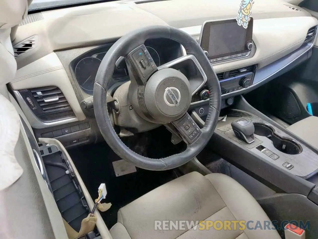 8 Photograph of a damaged car JN8AT3BAXMW022680 NISSAN ROGUE 2021