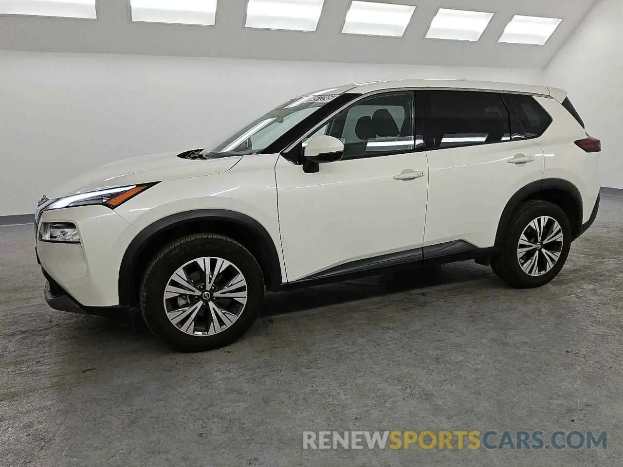 1 Photograph of a damaged car JN8AT3BAXMW023537 NISSAN ROGUE 2021