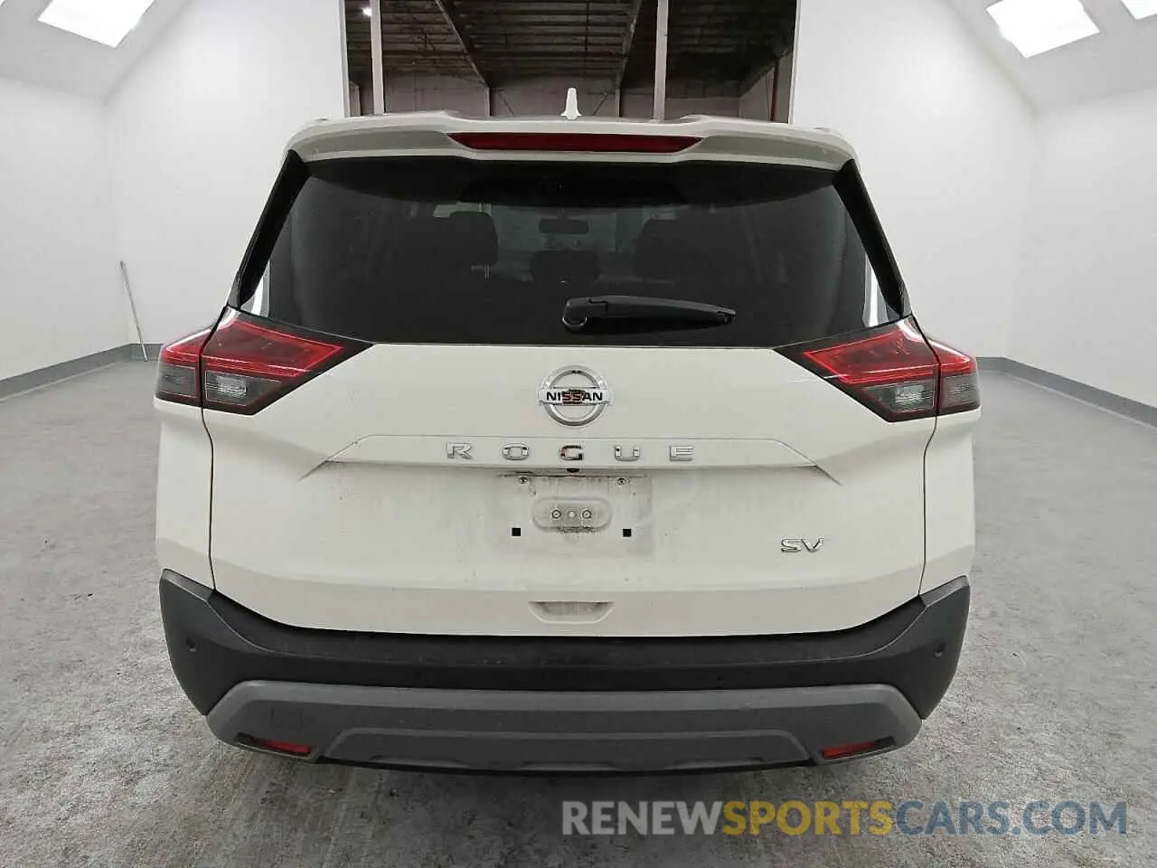6 Photograph of a damaged car JN8AT3BAXMW023537 NISSAN ROGUE 2021