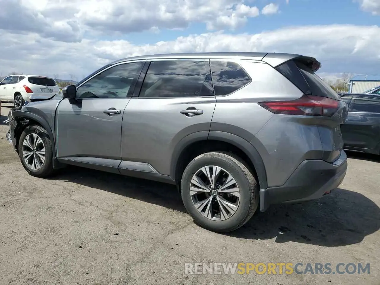 2 Photograph of a damaged car JN8AT3BB0MW209743 NISSAN ROGUE 2021