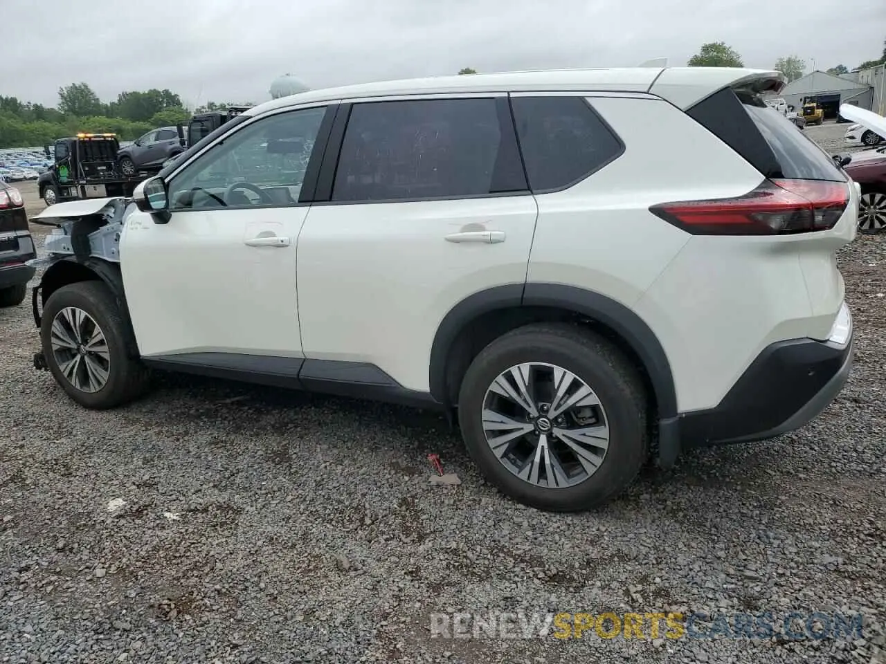 2 Photograph of a damaged car JN8AT3BB0MW212920 NISSAN ROGUE 2021