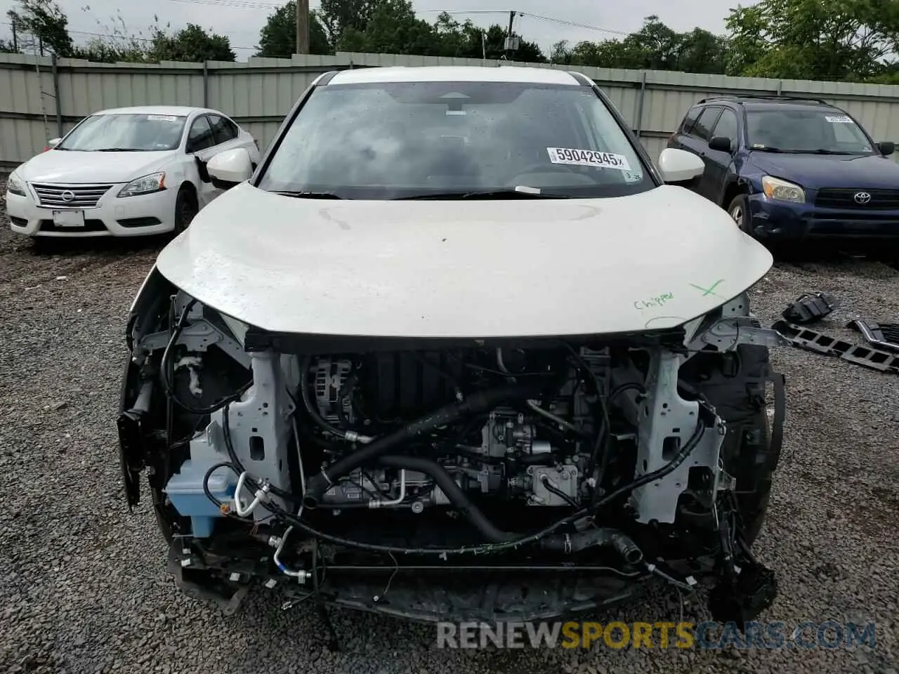 5 Photograph of a damaged car JN8AT3BB0MW212920 NISSAN ROGUE 2021