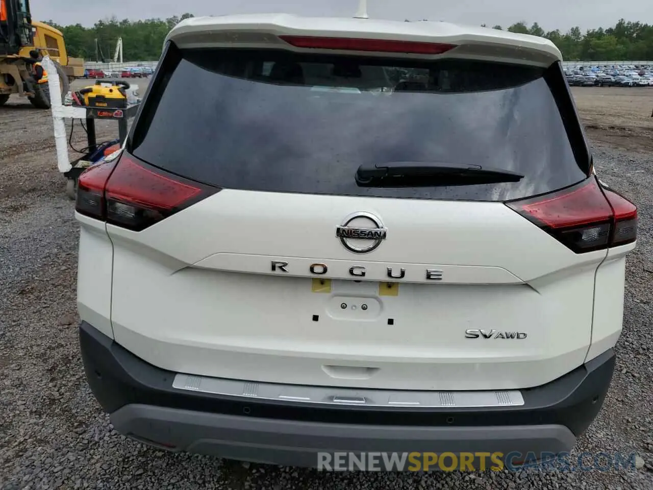 6 Photograph of a damaged car JN8AT3BB0MW212920 NISSAN ROGUE 2021