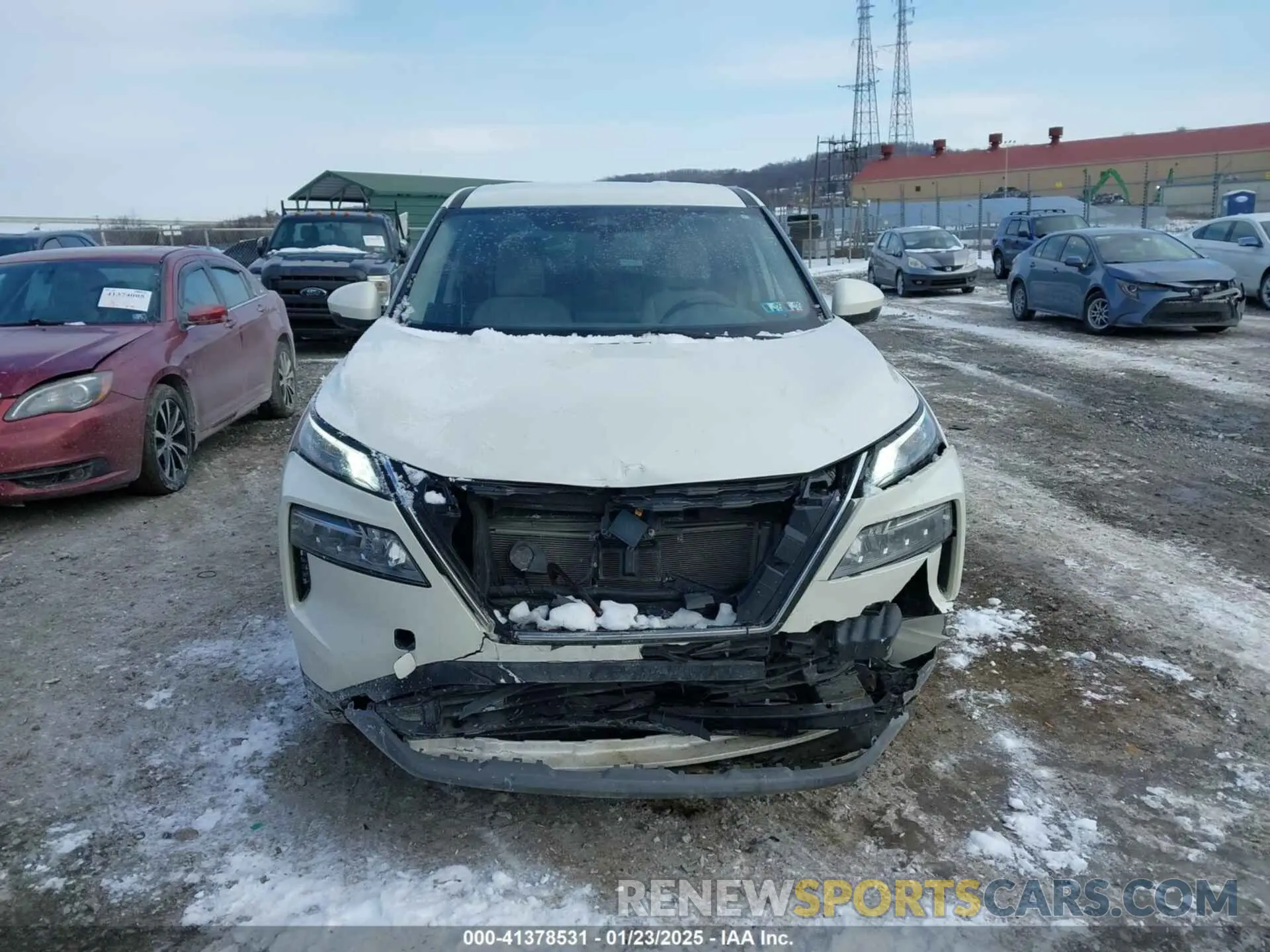 11 Photograph of a damaged car JN8AT3BB0MW213419 NISSAN ROGUE 2021