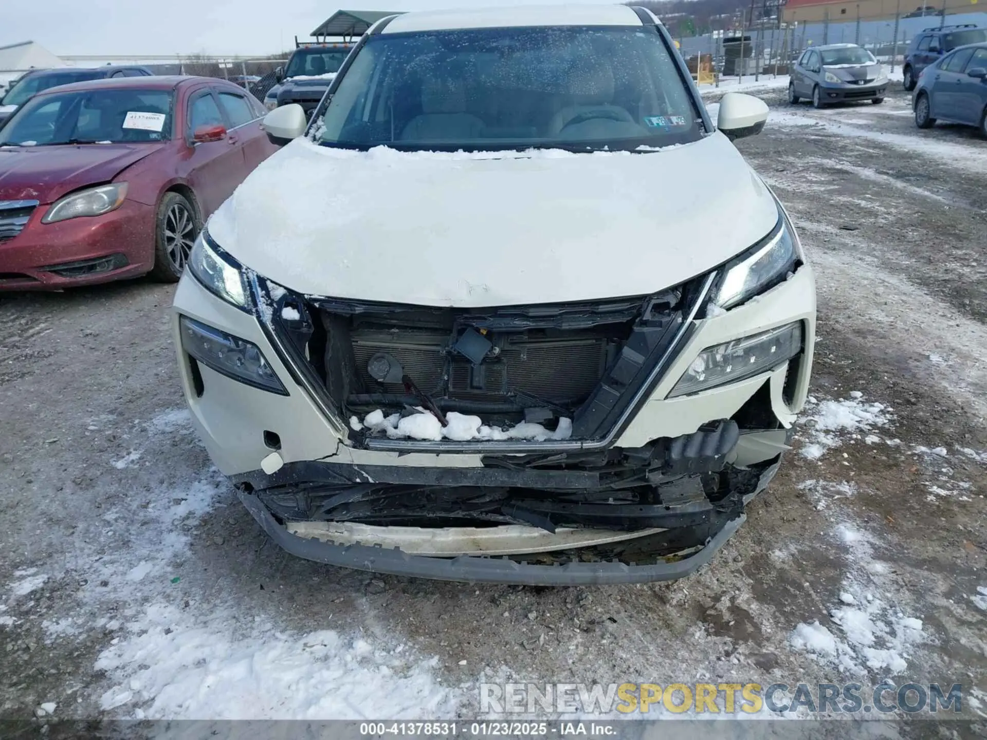 6 Photograph of a damaged car JN8AT3BB0MW213419 NISSAN ROGUE 2021