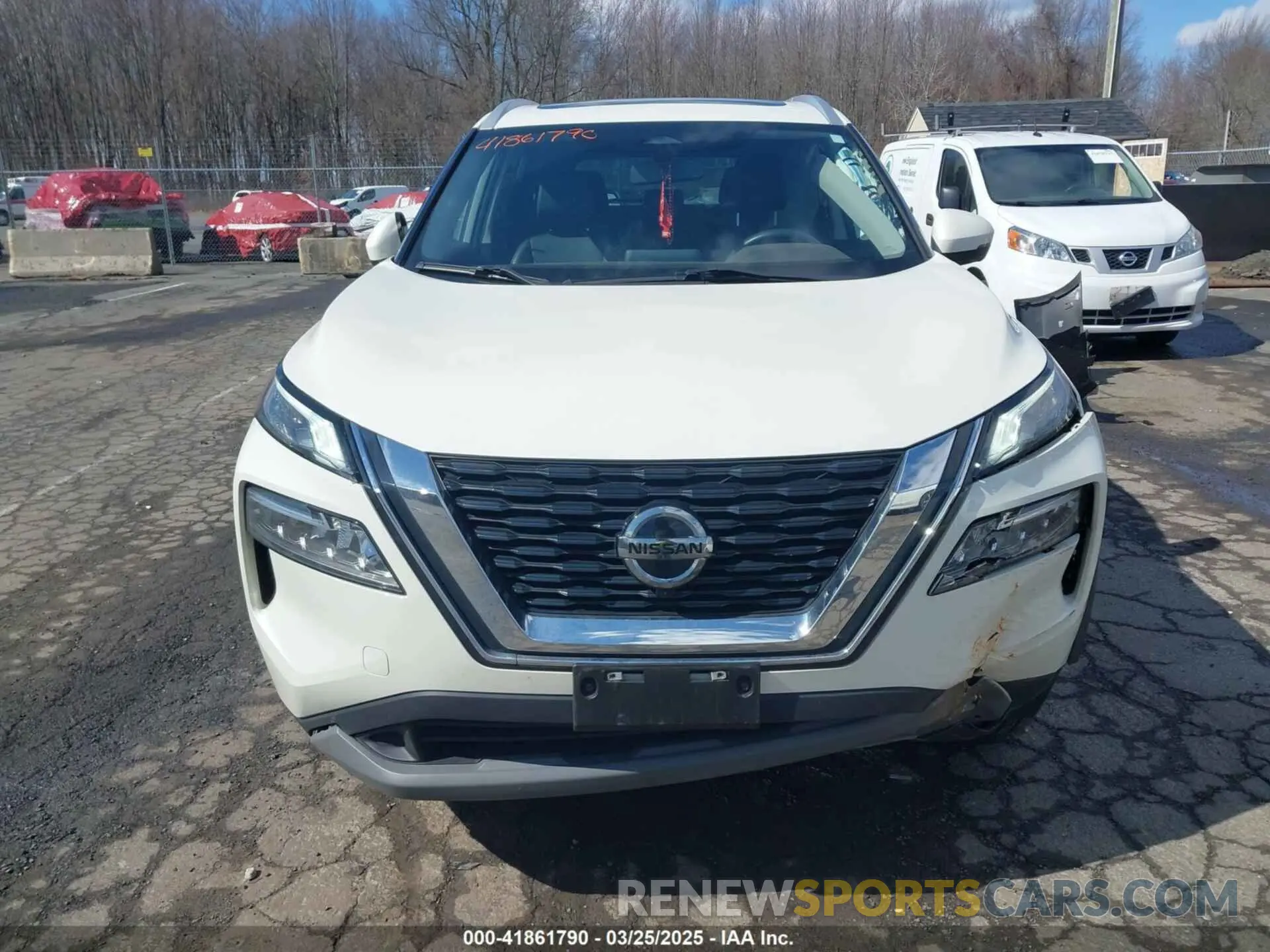 12 Photograph of a damaged car JN8AT3BB0MW214750 NISSAN ROGUE 2021