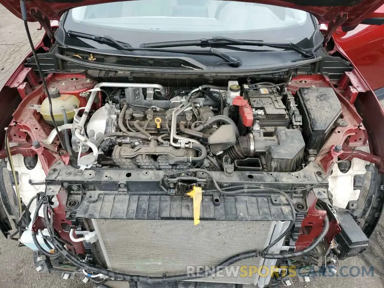 11 Photograph of a damaged car JN8AT3BB0MW227563 NISSAN ROGUE 2021