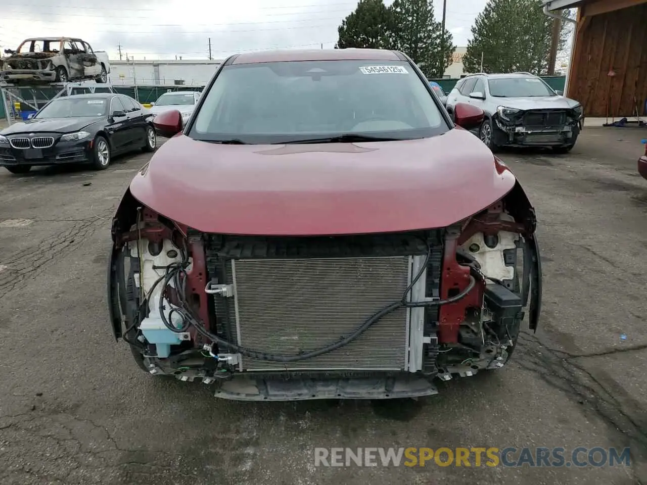 5 Photograph of a damaged car JN8AT3BB0MW227563 NISSAN ROGUE 2021