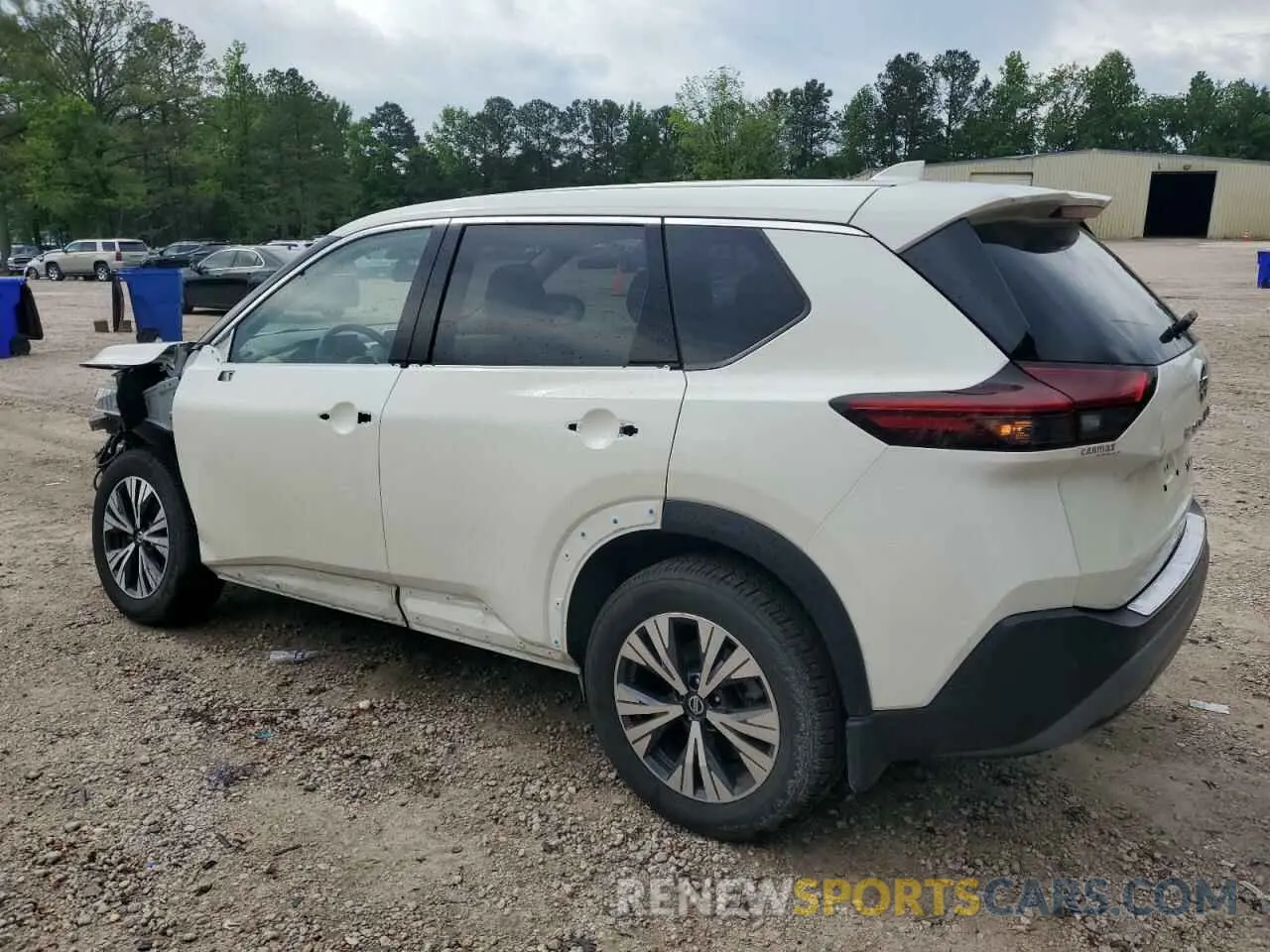 2 Photograph of a damaged car JN8AT3BB0MW238529 NISSAN ROGUE 2021