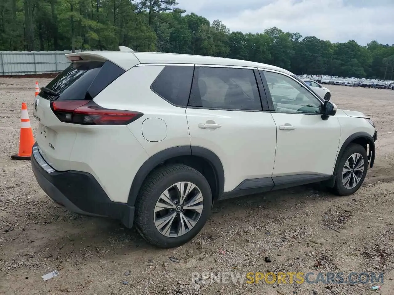 3 Photograph of a damaged car JN8AT3BB0MW238529 NISSAN ROGUE 2021