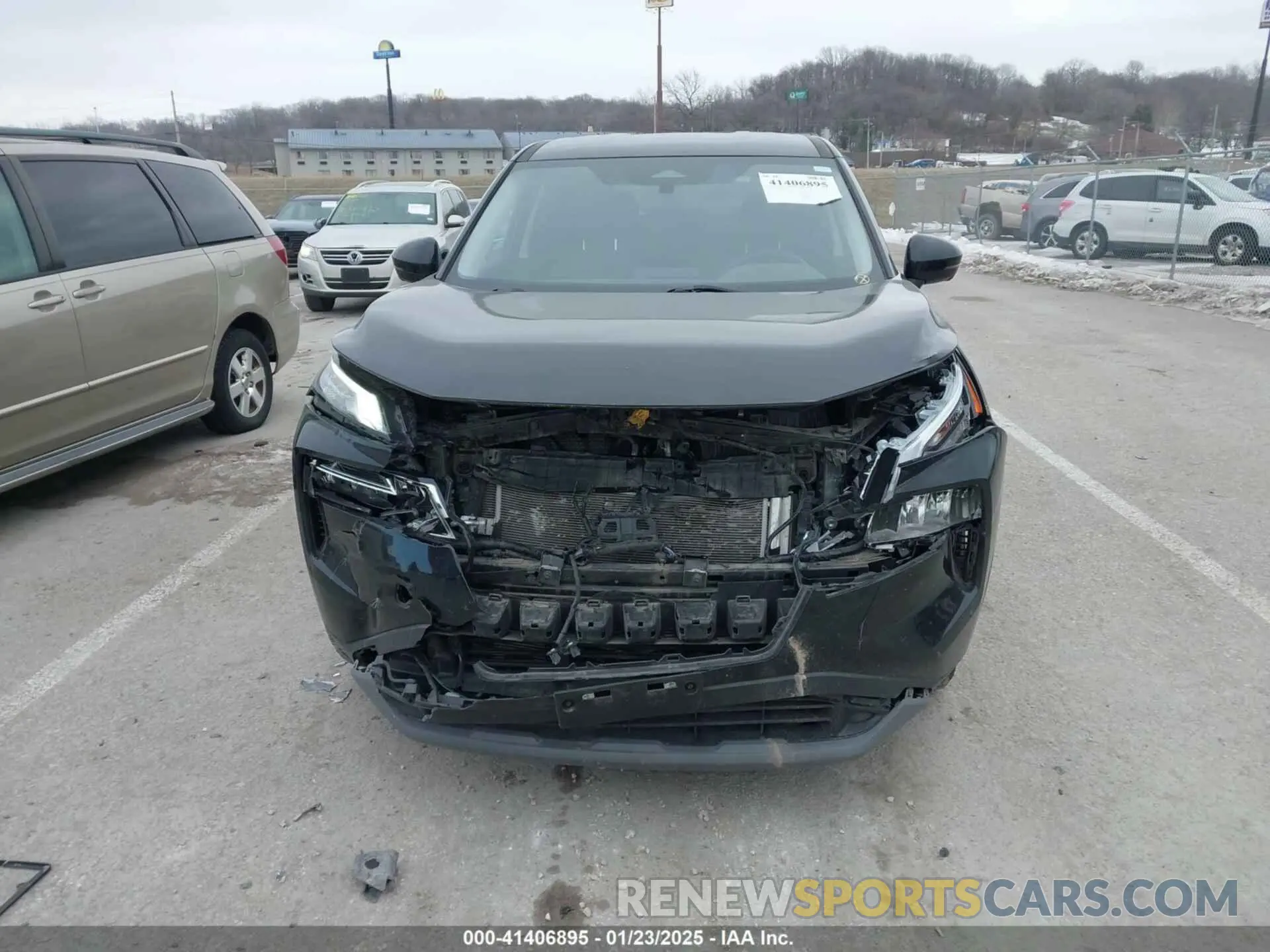 12 Photograph of a damaged car JN8AT3BB1MW204809 NISSAN ROGUE 2021