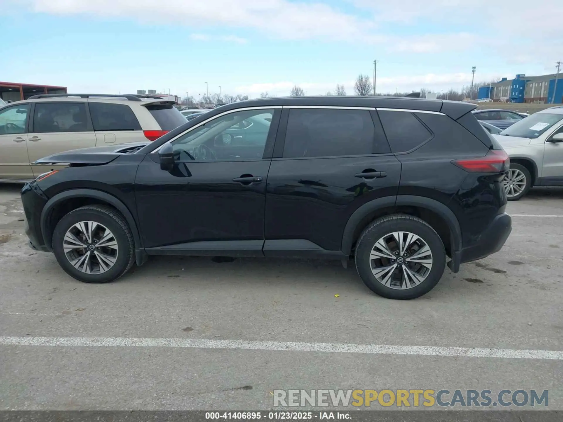 14 Photograph of a damaged car JN8AT3BB1MW204809 NISSAN ROGUE 2021