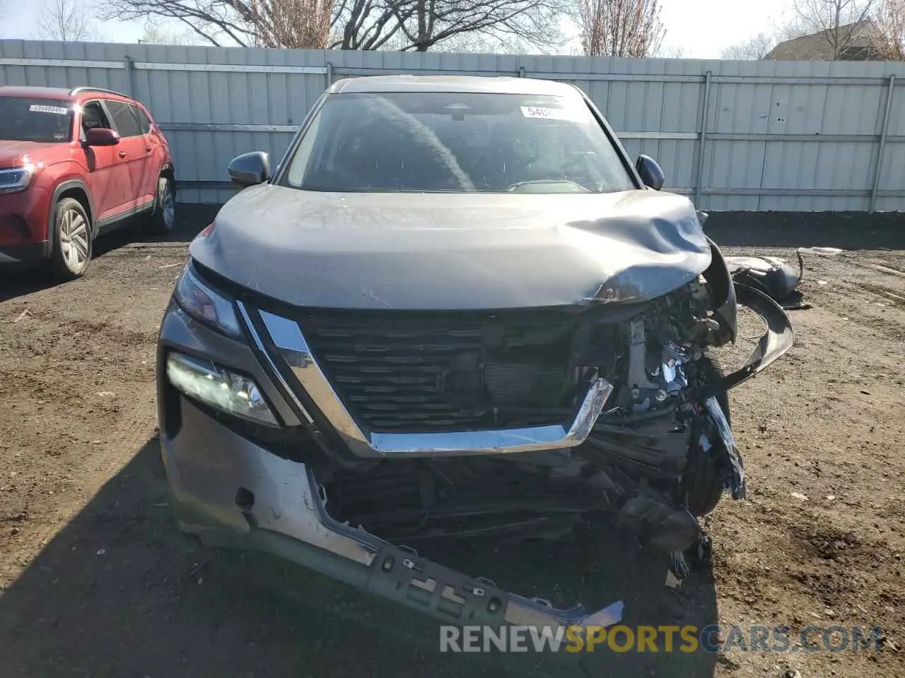 5 Photograph of a damaged car JN8AT3BB1MW209850 NISSAN ROGUE 2021