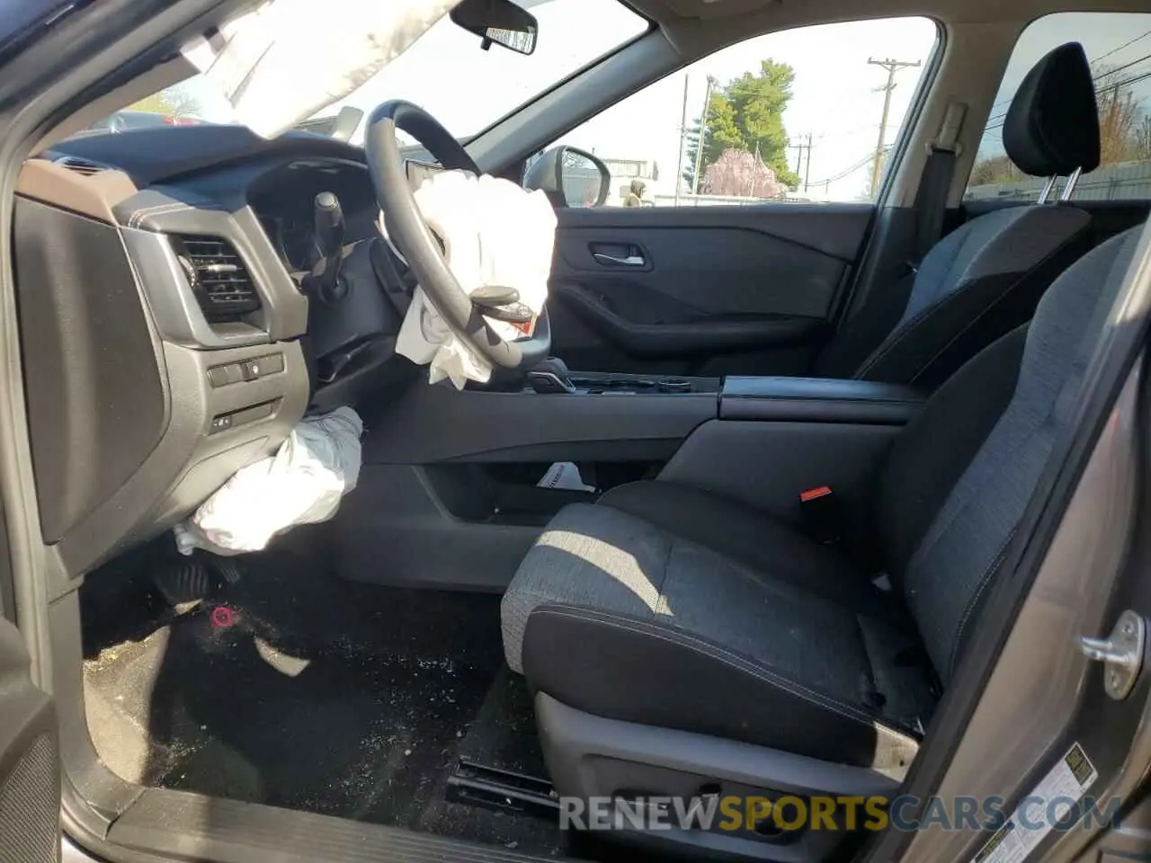7 Photograph of a damaged car JN8AT3BB1MW209850 NISSAN ROGUE 2021