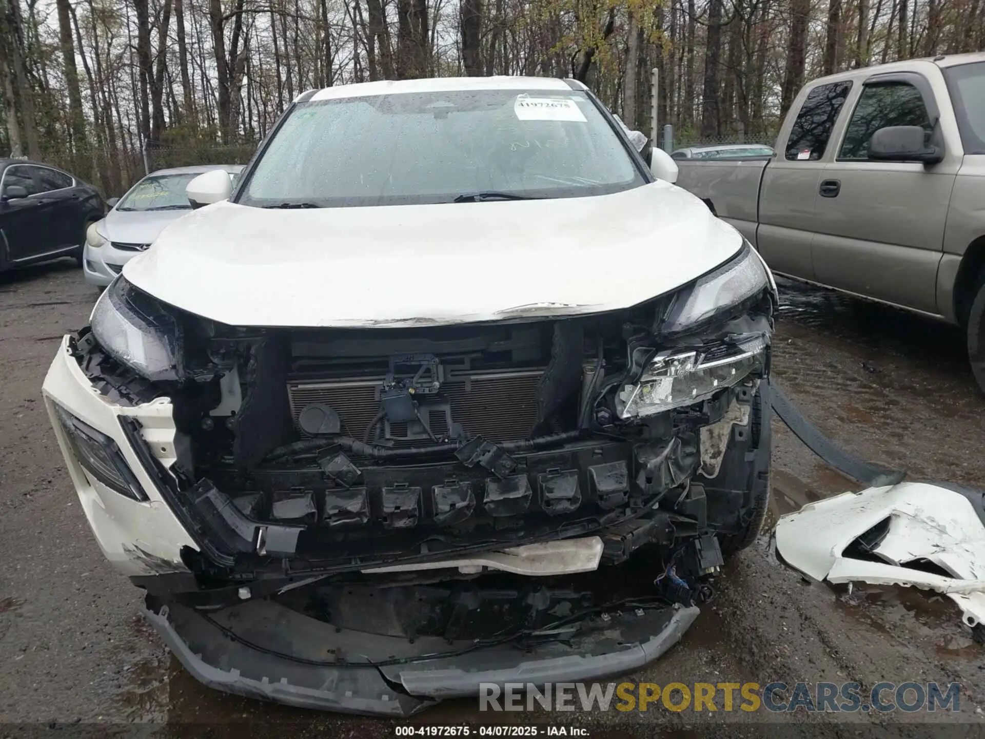 11 Photograph of a damaged car JN8AT3BB1MW232187 NISSAN ROGUE 2021