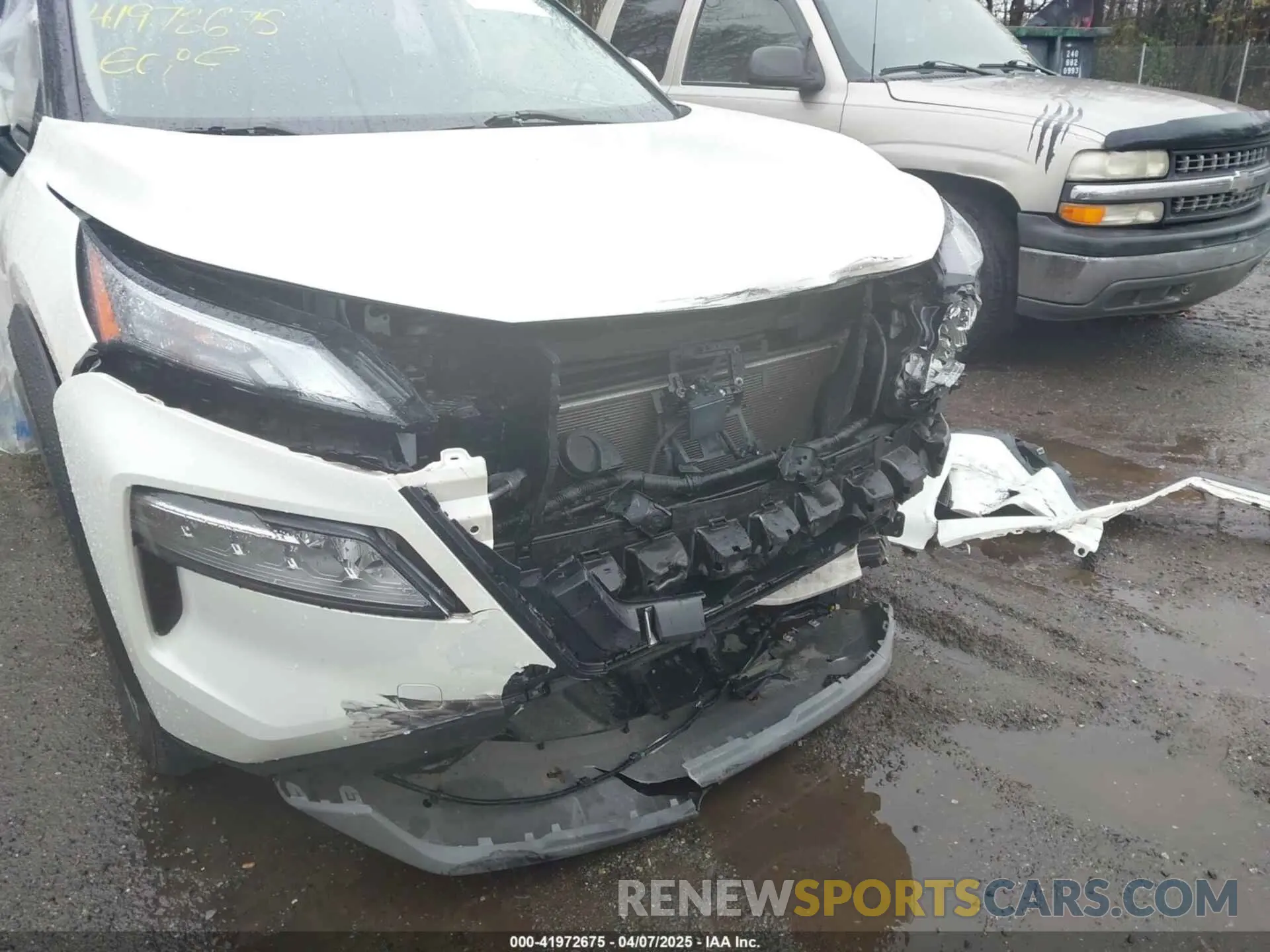 6 Photograph of a damaged car JN8AT3BB1MW232187 NISSAN ROGUE 2021