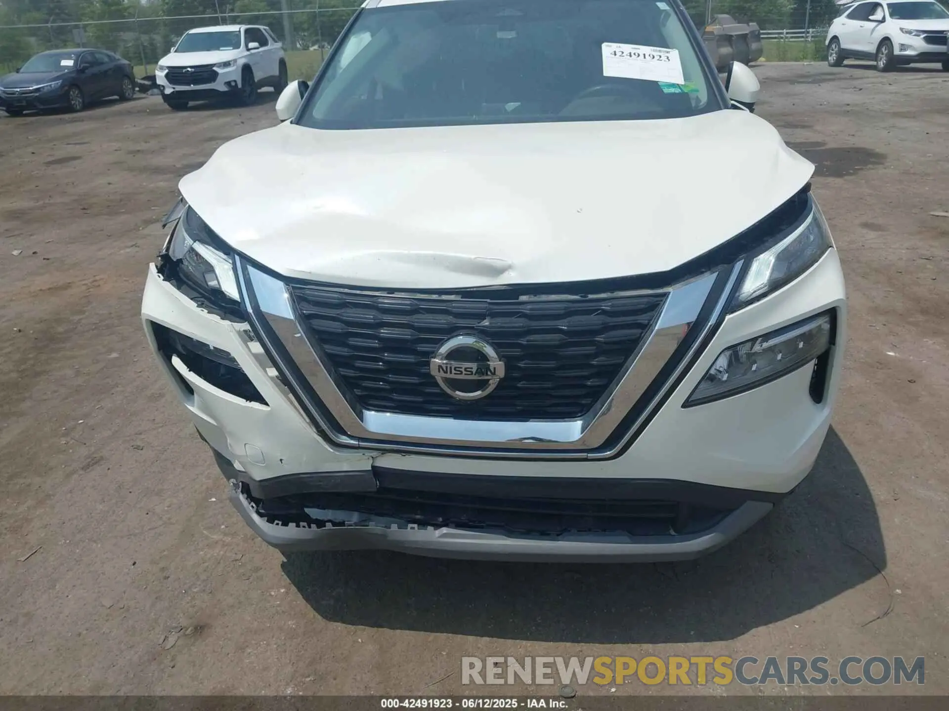 6 Photograph of a damaged car JN8AT3BB1MW233209 NISSAN ROGUE 2021