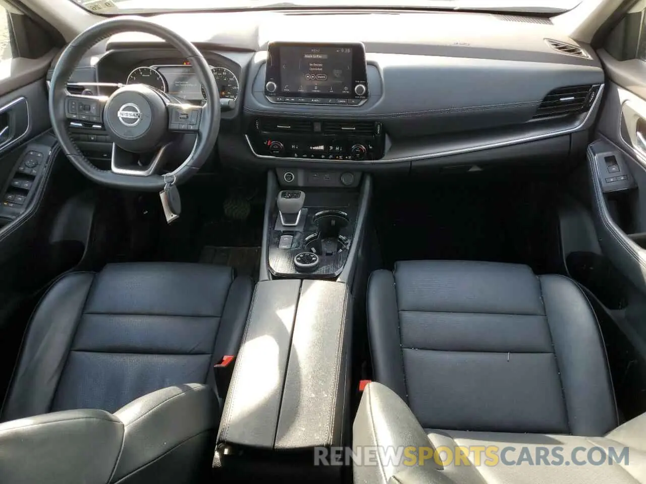 8 Photograph of a damaged car JN8AT3BB1MW234361 NISSAN ROGUE 2021