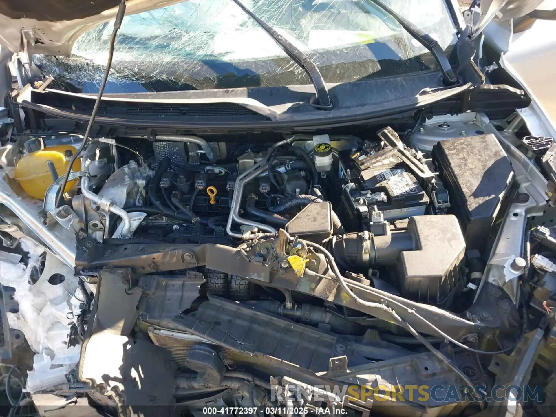 10 Photograph of a damaged car JN8AT3BB1MW235770 NISSAN ROGUE 2021